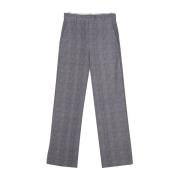 Wide Trousers Circolo 1901 , Blue , Dames