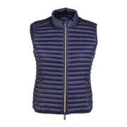 Arabella Gewatteerd Gilet Save The Duck , Blue , Dames