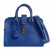 Pre-owned Leather shoulder-bags Yves Saint Laurent Vintage , Blue , Da...