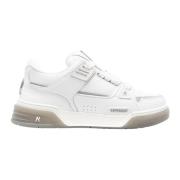 Witte Leren Studio Sneakers Represent , White , Heren