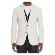 Jackets Eleventy , White , Heren