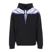 Zwart Icon Wings Regular Sweater Marcelo Burlon , Multicolor , Heren
