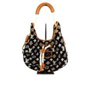 Pre-owned Fabric louis-vuitton-bags Louis Vuitton Vintage , Black , Da...