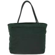 Pre-owned Fabric prada-bags Prada Vintage , Green , Dames