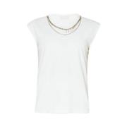 T-Shirts Liu Jo , White , Dames