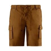 Comfortabele Cargo Bermuda Shorts BomBoogie , Brown , Heren