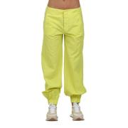 Straight Trousers Dondup , Yellow , Dames