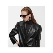 Leather Jackets Celine , Black , Dames