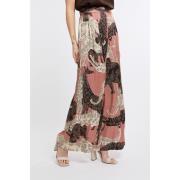 Wide Trousers Ottod'Ame , Multicolor , Dames