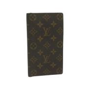 Pre-owned Canvas wallets Louis Vuitton Vintage , Brown , Dames