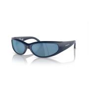 Catfish Sunglasses Dark Blue/Blue Arnette , Blue , Heren