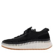 Pre-owned Fabric sneakers Chloé Pre-owned , Black , Dames
