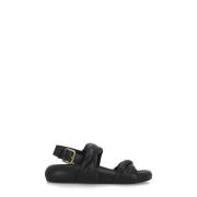 Flat Sandals Marni , Black , Dames