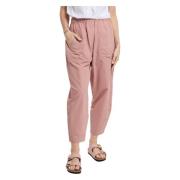 Tapered Trousers Ottod'Ame , Pink , Dames