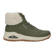 Stevige Fall Air Winterlaarzen Skechers , Green , Dames