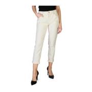 Cropped Trousers Pepe Jeans , White , Dames
