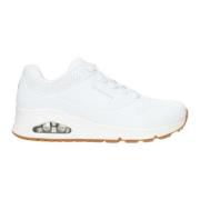 Air-cooled Memory Foam Witte Sneaker Skechers , White , Dames