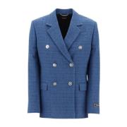 Jackets Versace , Blue , Dames