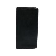 Pre-owned Leather wallets Louis Vuitton Vintage , Black , Dames