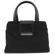 Pre-owned Fabric handbags Bvlgari Vintage , Black , Dames