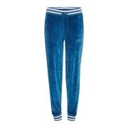 Relaxed Fit Gestreepte Sweatpants Ocean Ball , Blue , Dames