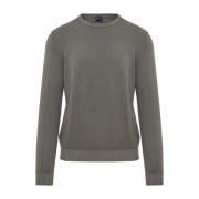 Round-neck Knitwear Fedeli , Gray , Heren