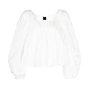 Witte Overhemden Collectie Pinko , White , Dames