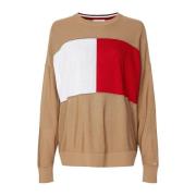 Round-neck Knitwear Tommy Hilfiger , Multicolor , Dames