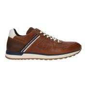 Bruin Leren Comfort Sneaker Gaastra , Brown , Heren