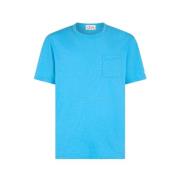 T-Shirts Saint Barth , Blue , Heren