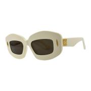 Sunglasses Loewe , White , Dames