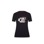 T-Shirts Carolina Herrera , Black , Dames