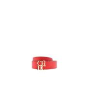Belts Carolina Herrera , Red , Dames