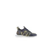 Groen en Zwart Steen Sneakers Carolina Herrera , Multicolor , Dames