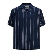 Short Sleeve Shirts Jack & Jones , Blue , Heren