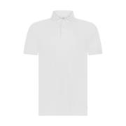 Fijne Piqué Plain Polo Shirt Born With Appetite , White , Heren