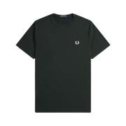 T-Shirts Fred Perry , Green , Heren