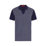 Polo Shirts Carolina Herrera , Blue , Heren