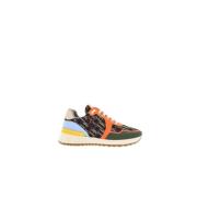 Bruine Canvas Sneakers met Chiribitas Carolina Herrera , Multicolor , ...