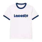 Witte T-shirts en Polos Lacoste , White , Heren