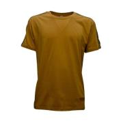Bruin Katoen V1A0704 T-Shirt Moschino , Brown , Heren