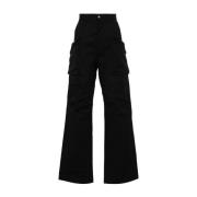 Wide Trousers Rick Owens , Black , Heren