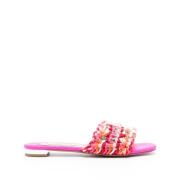 Flip Flops & Sliders Aquazzura , Pink , Dames