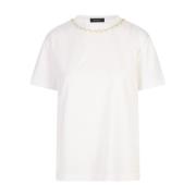 T-Shirts Fabiana Filippi , White , Dames