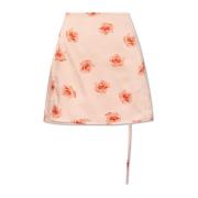 Rok met logo Kenzo , Pink , Dames