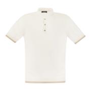 Polo Shirts Peserico , White , Heren