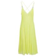 Pre-owned Cotton dresses Ralph Lauren Pre-owned , Yellow , Dames