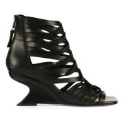 High Heel Sandals Elena Iachi , Black , Dames