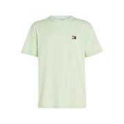 T-Shirt- TJM REG Badge TEE EXT Tommy Jeans , Green , Heren