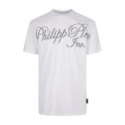 T-Shirts Philipp Plein , White , Heren